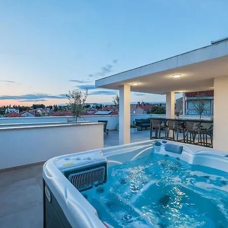 Premium Ventus Rosa - Bora Penthouse Zadar