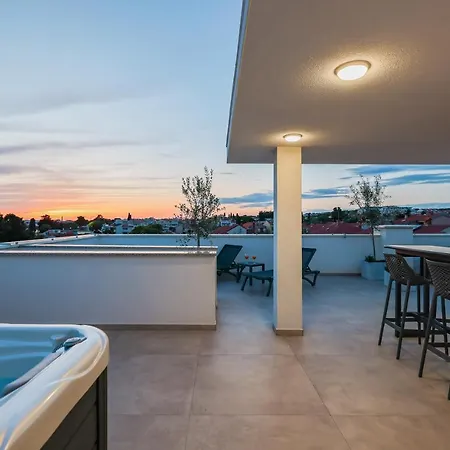 Premium Ventus Rosa - Bora Penthouse * Zadar