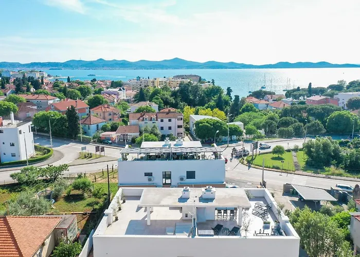 Premium Ventus Rosa - Bora Penthouse Zadar