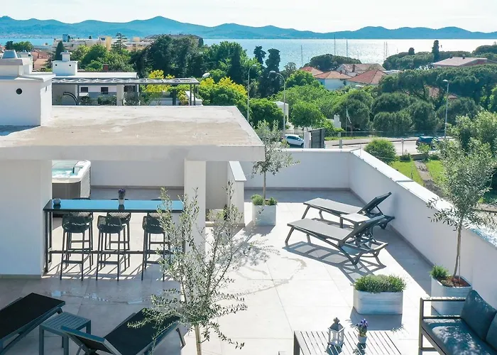 Premium Ventus Rosa - Bora Penthouse * Zadar